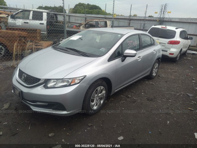 Photo 1 VIN: 2HGFB2F57EH510353 - HONDA CIVIC SEDAN 