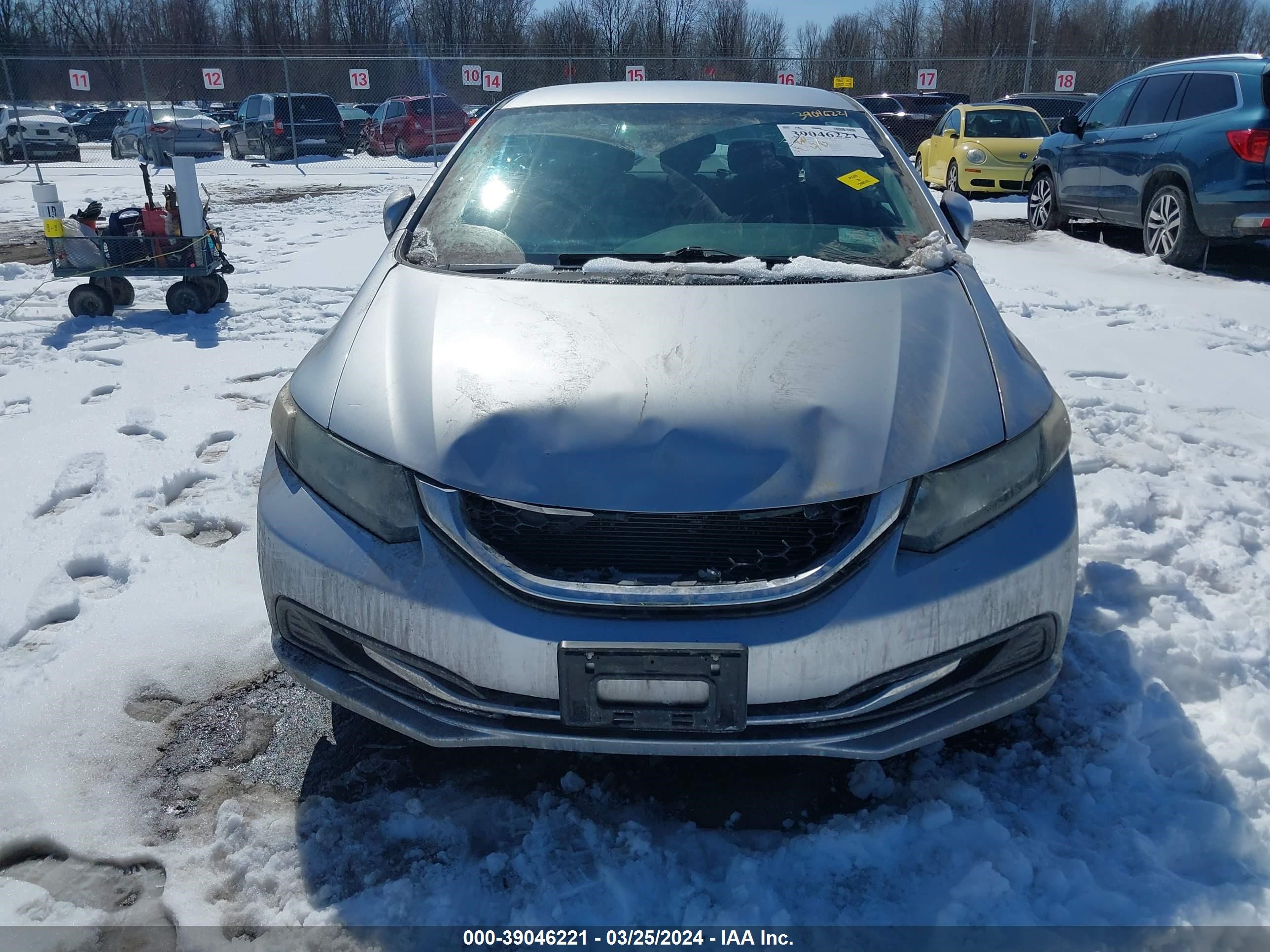 Photo 11 VIN: 2HGFB2F57EH513706 - HONDA CIVIC 