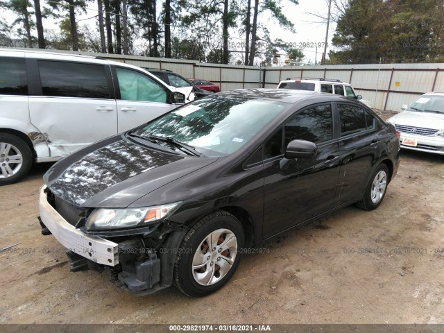 Photo 1 VIN: 2HGFB2F57EH526987 - HONDA CIVIC SEDAN 