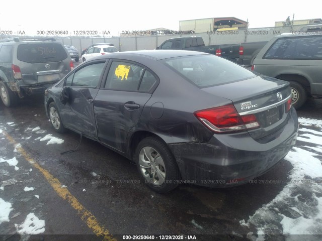 Photo 2 VIN: 2HGFB2F57EH551775 - HONDA CIVIC SEDAN 