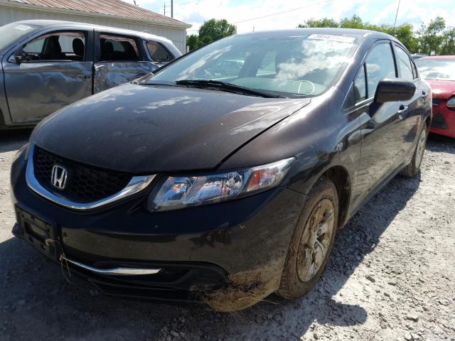 Photo 1 VIN: 2HGFB2F57EH554319 - HONDA CIVIC LX 