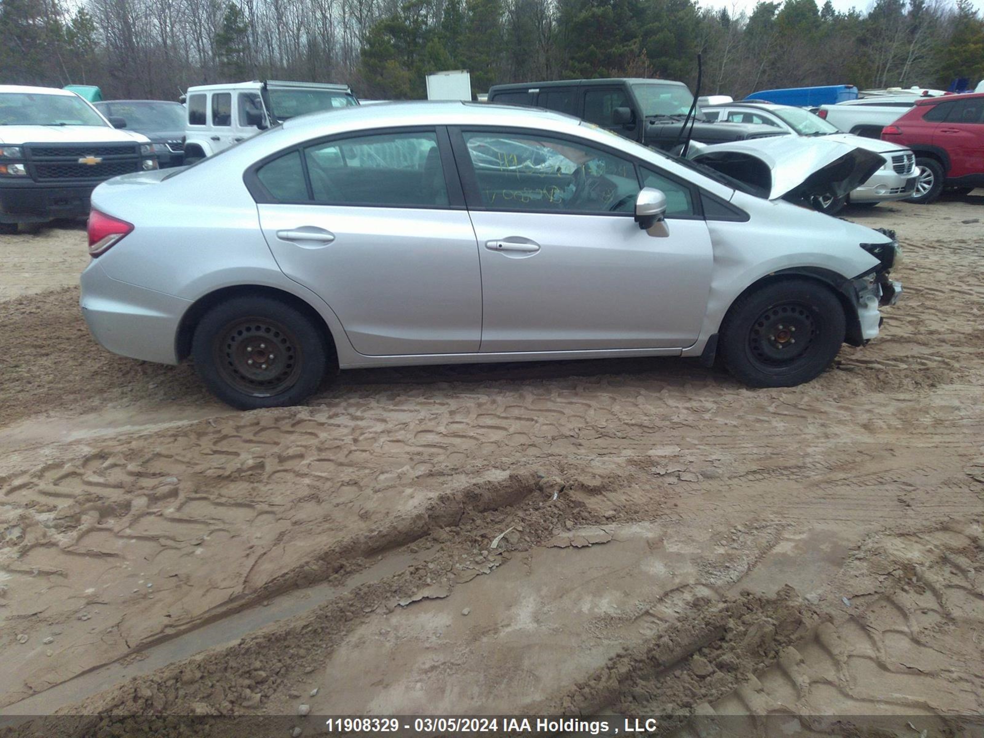 Photo 11 VIN: 2HGFB2F57FH008671 - HONDA CIVIC 