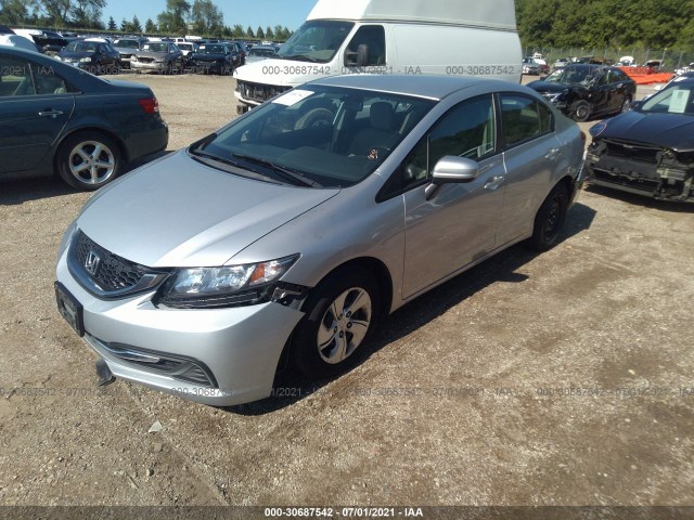 Photo 1 VIN: 2HGFB2F57FH501914 - HONDA CIVIC SEDAN 