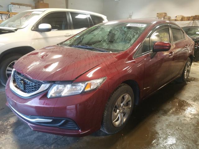 Photo 1 VIN: 2HGFB2F57FH531561 - HONDA CIVIC LX 