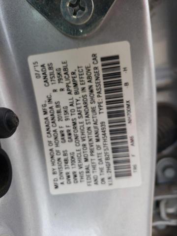 Photo 11 VIN: 2HGFB2F57FH544939 - HONDA CIVIC 