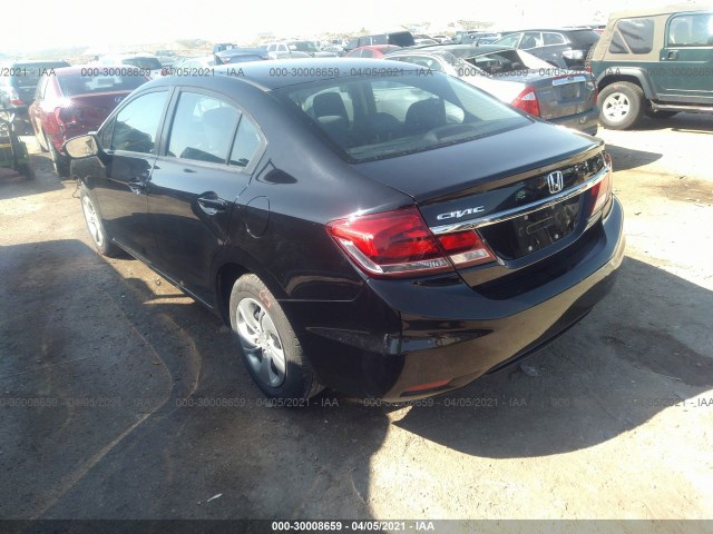 Photo 2 VIN: 2HGFB2F57FH557593 - HONDA CIVIC SEDAN 