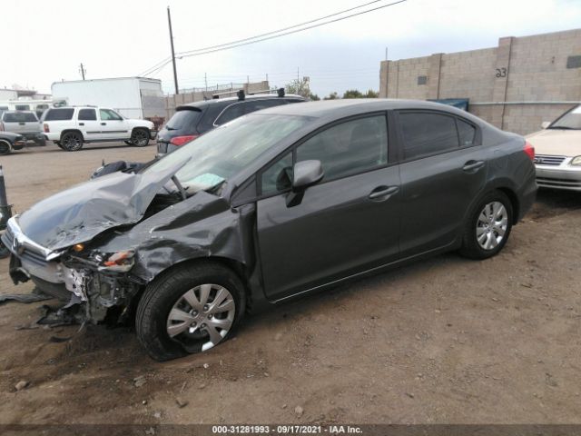 Photo 1 VIN: 2HGFB2F58CH331638 - HONDA CIVIC SDN 