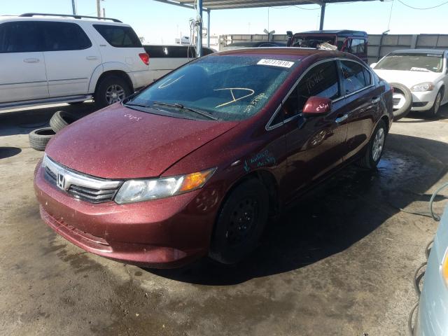 Photo 1 VIN: 2HGFB2F58CH543696 - HONDA CIVIC LX 