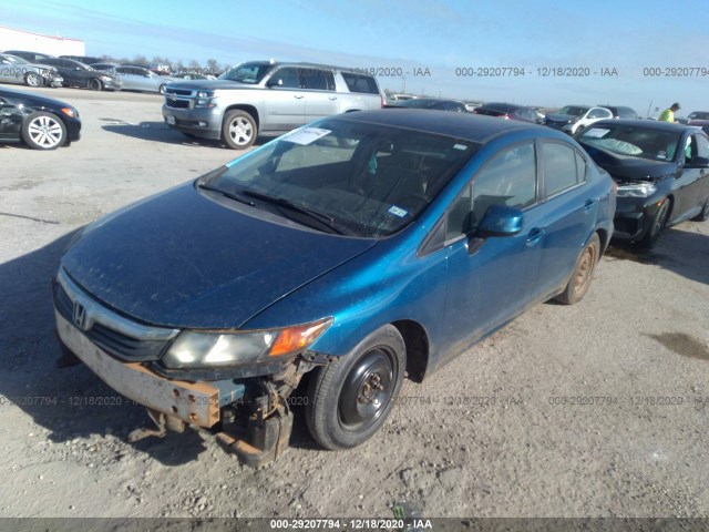 Photo 1 VIN: 2HGFB2F58CH554410 - HONDA CIVIC SDN 