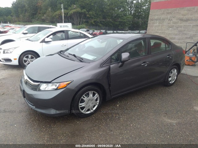 Photo 1 VIN: 2HGFB2F58CH562684 - HONDA CIVIC SDN 