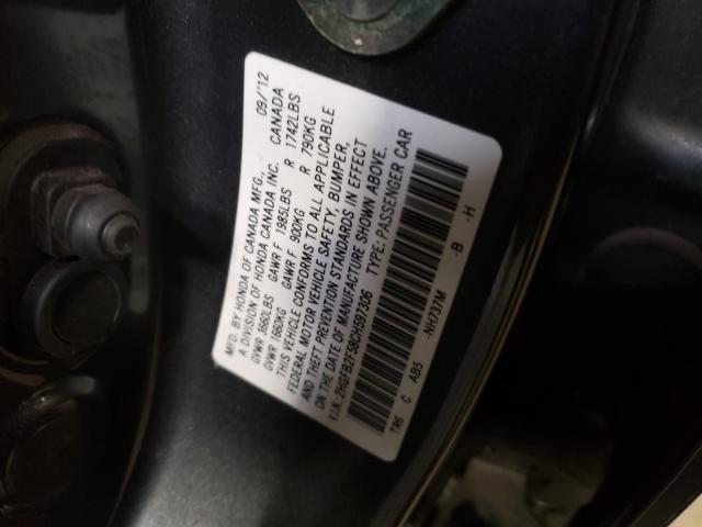 Photo 9 VIN: 2HGFB2F58CH597306 - HONDA CIVIC LX 