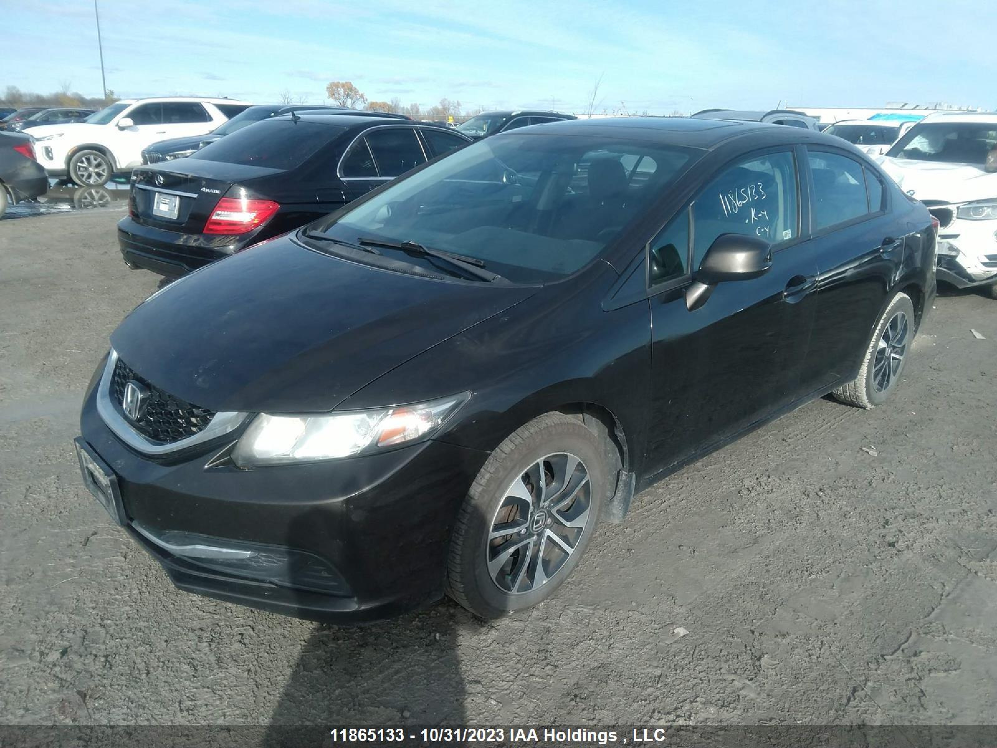 Photo 1 VIN: 2HGFB2F58DH000947 - HONDA CIVIC 