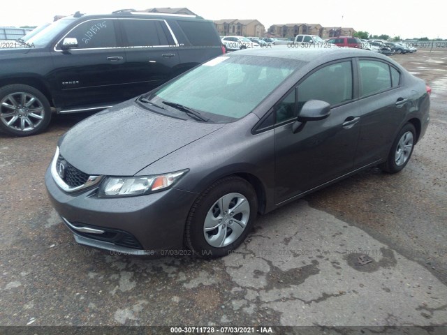 Photo 1 VIN: 2HGFB2F58DH501725 - HONDA CIVIC SDN 