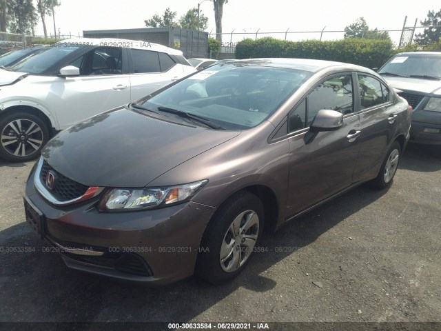 Photo 1 VIN: 2HGFB2F58DH502924 - HONDA CIVIC SDN 