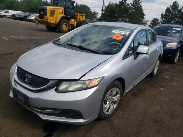 Photo 1 VIN: 2HGFB2F58DH528746 - HONDA CIVIC LX 