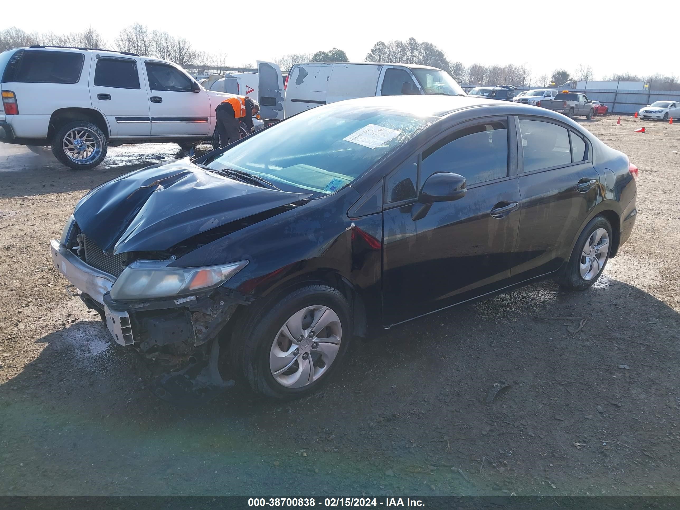 Photo 1 VIN: 2HGFB2F58DH536832 - HONDA CIVIC 