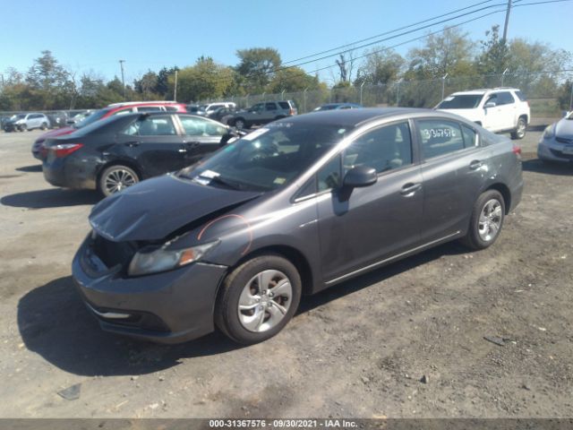 Photo 1 VIN: 2HGFB2F58DH545451 - HONDA CIVIC SDN 