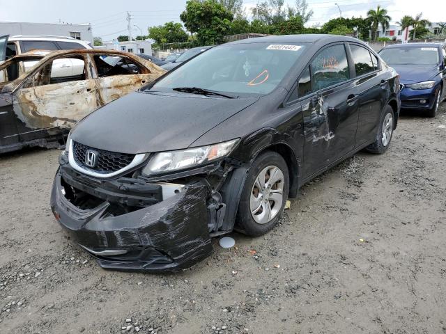 Photo 1 VIN: 2HGFB2F58DH551508 - HONDA CIVIC LX 