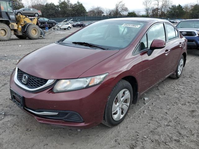 Photo 1 VIN: 2HGFB2F58DH567210 - HONDA CIVIC LX 