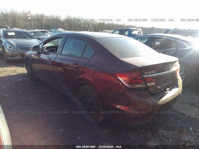 Photo 2 VIN: 2HGFB2F58DH573802 - HONDA CIVIC SDN 