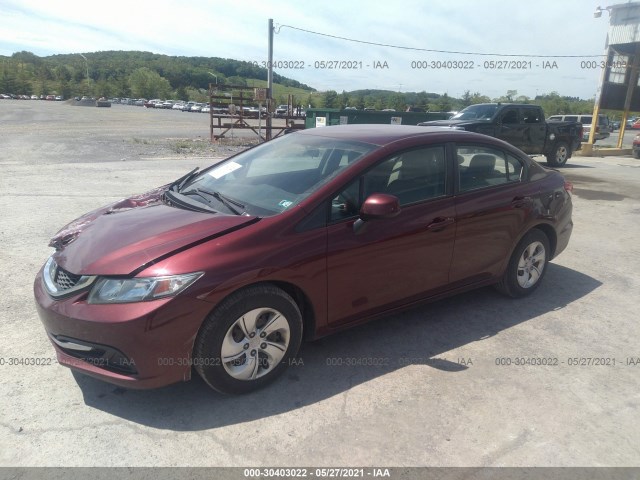 Photo 1 VIN: 2HGFB2F58DH575713 - HONDA CIVIC SDN 