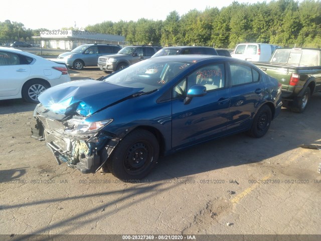 Photo 1 VIN: 2HGFB2F58DH582497 - HONDA CIVIC SDN 