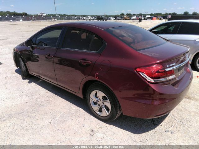 Photo 2 VIN: 2HGFB2F58DH599493 - HONDA CIVIC SDN 