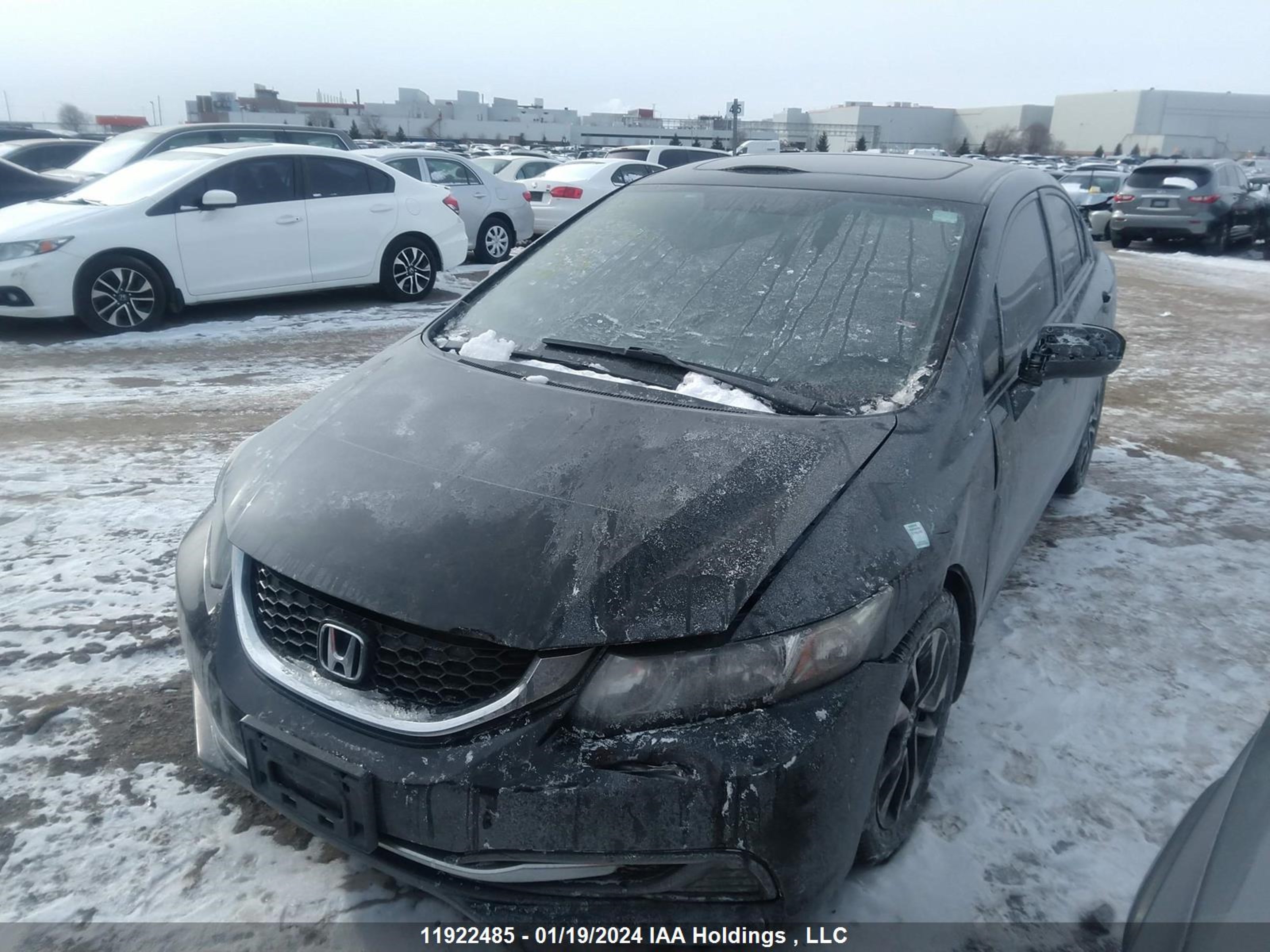 Photo 1 VIN: 2HGFB2F58EH021010 - HONDA CIVIC 