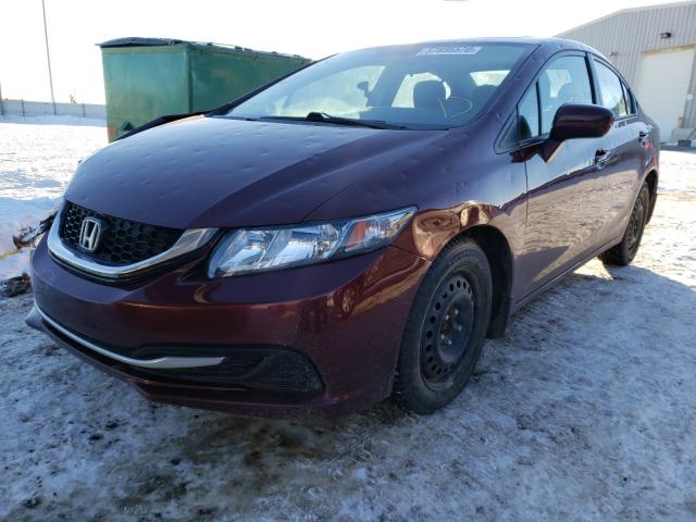 Photo 1 VIN: 2HGFB2F58EH021847 - HONDA CIVIC LX 