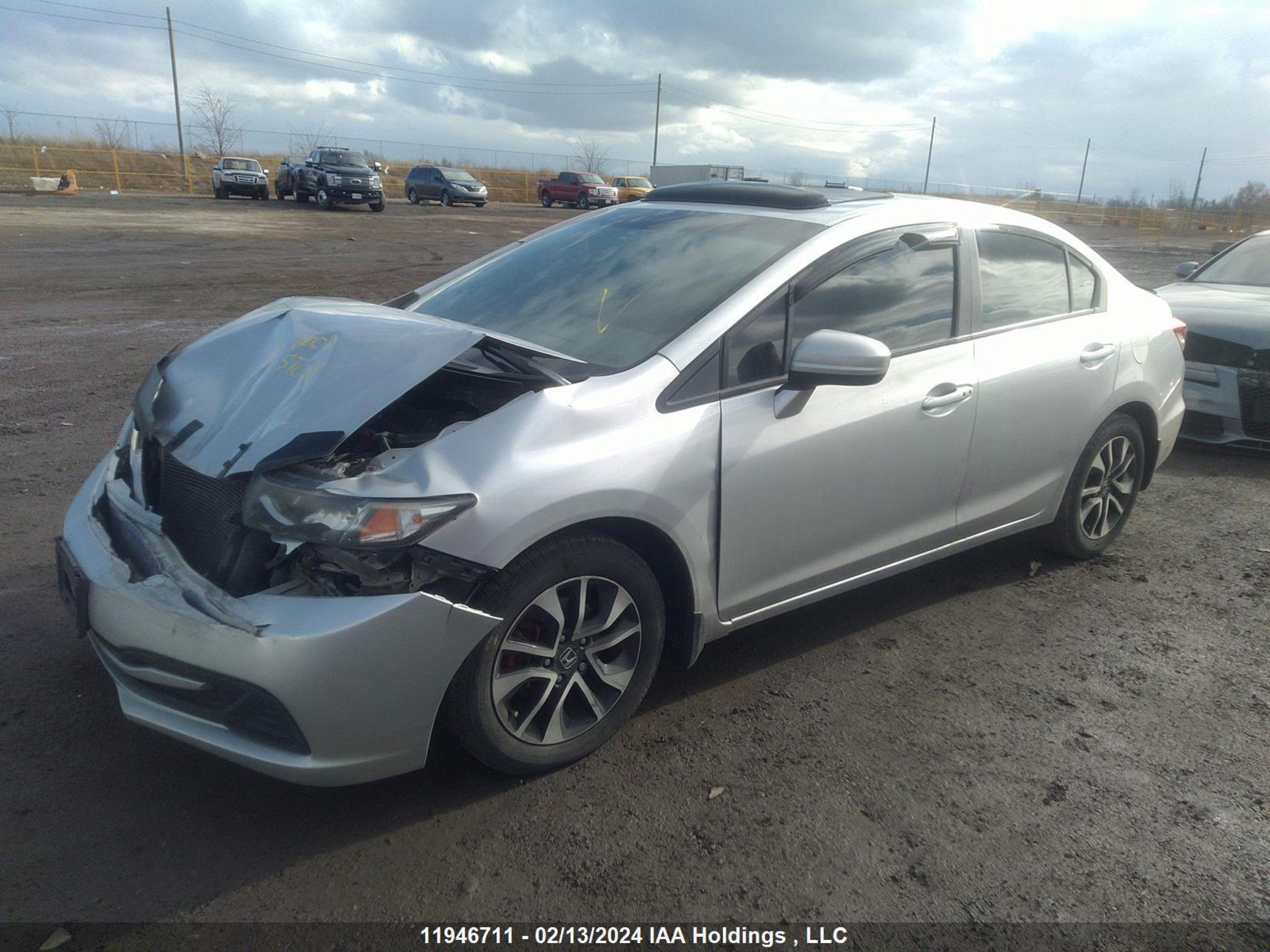 Photo 1 VIN: 2HGFB2F58EH030922 - HONDA CIVIC 