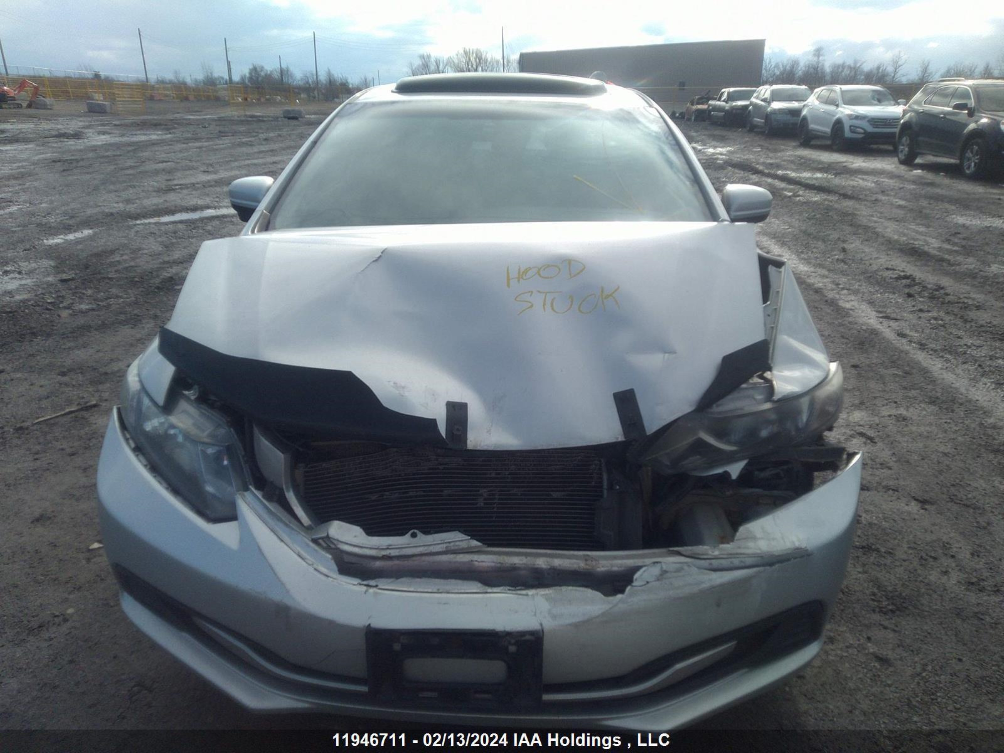 Photo 11 VIN: 2HGFB2F58EH030922 - HONDA CIVIC 