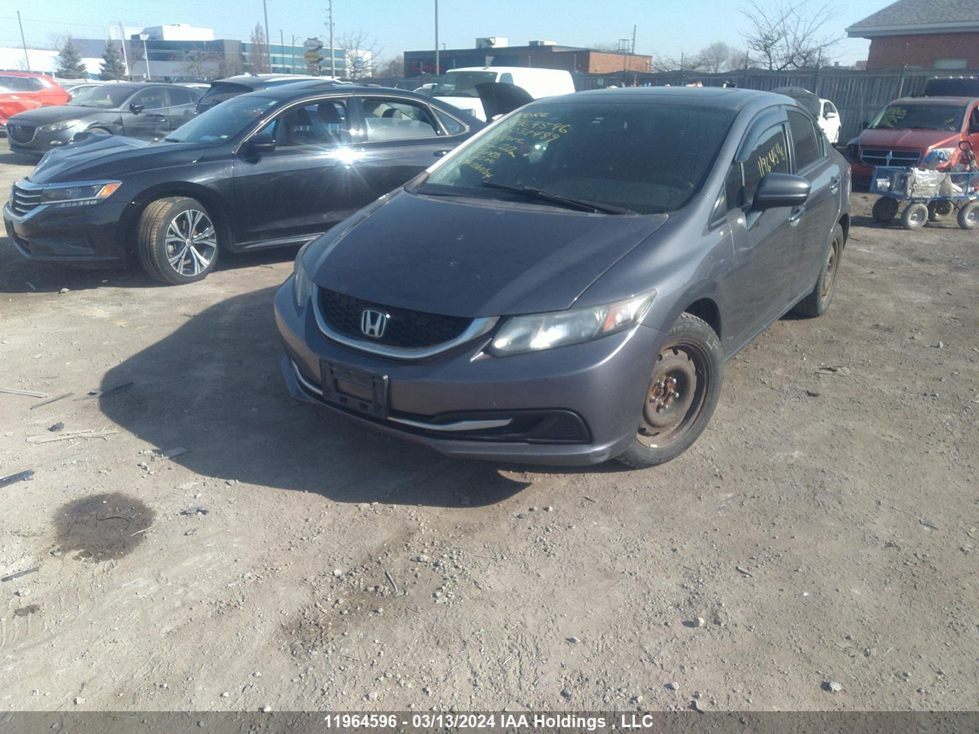 Photo 1 VIN: 2HGFB2F58EH032489 - HONDA CIVIC 