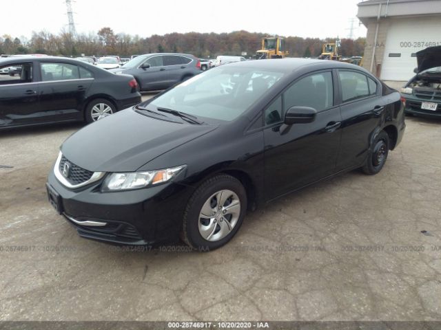 Photo 1 VIN: 2HGFB2F58EH508496 - HONDA CIVIC SEDAN 