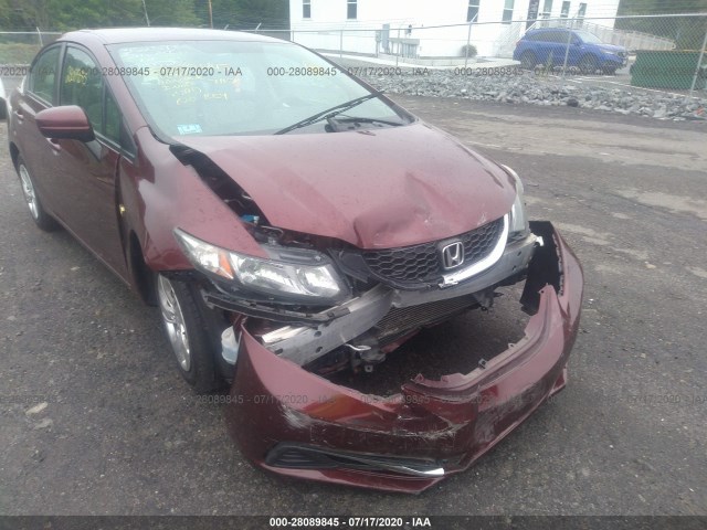 Photo 5 VIN: 2HGFB2F58EH510510 - HONDA CIVIC SEDAN 