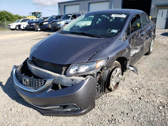 Photo 1 VIN: 2HGFB2F58EH516341 - HONDA CIVIC SEDAN 