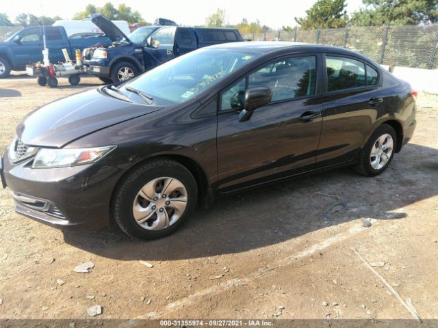 Photo 1 VIN: 2HGFB2F58EH527663 - HONDA CIVIC SEDAN 