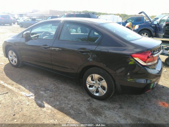 Photo 2 VIN: 2HGFB2F58EH527663 - HONDA CIVIC SEDAN 