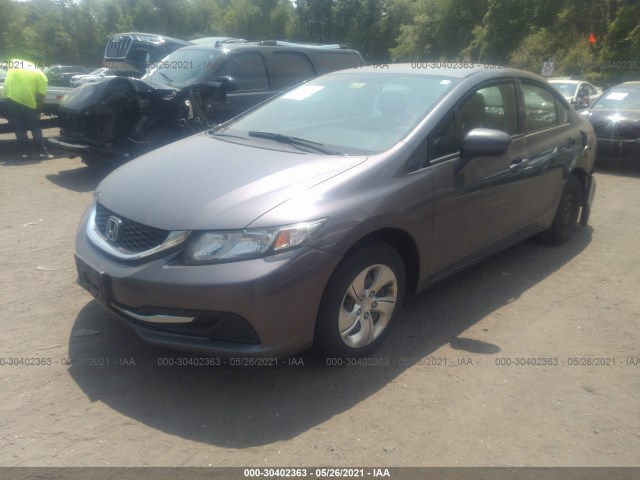 Photo 1 VIN: 2HGFB2F58EH534242 - HONDA CIVIC SEDAN 