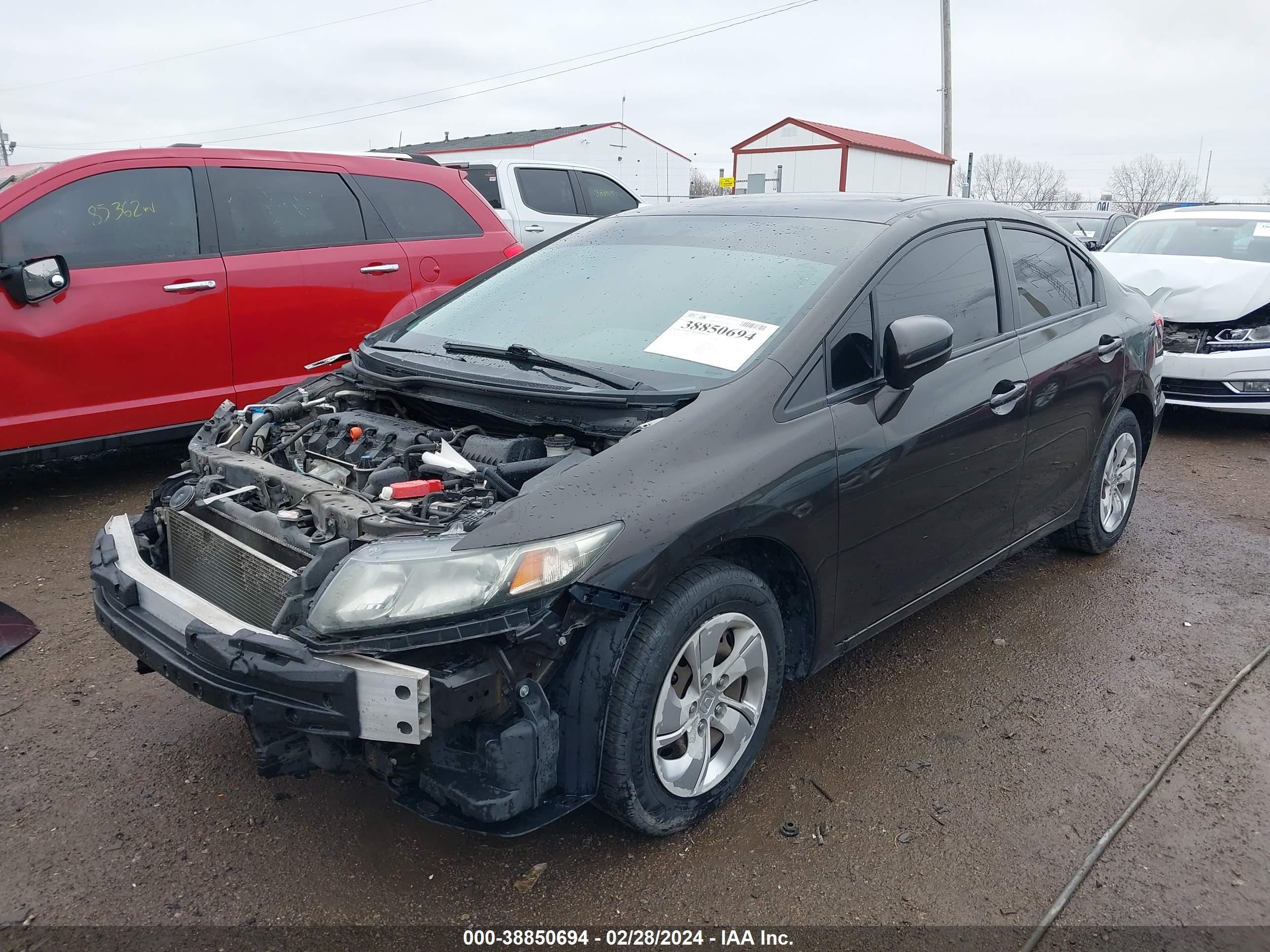 Photo 1 VIN: 2HGFB2F58EH537707 - HONDA CIVIC 