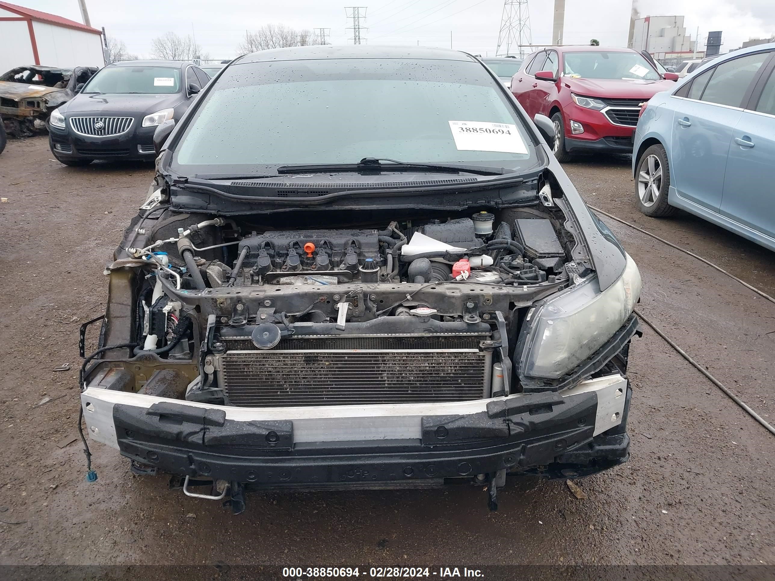 Photo 12 VIN: 2HGFB2F58EH537707 - HONDA CIVIC 