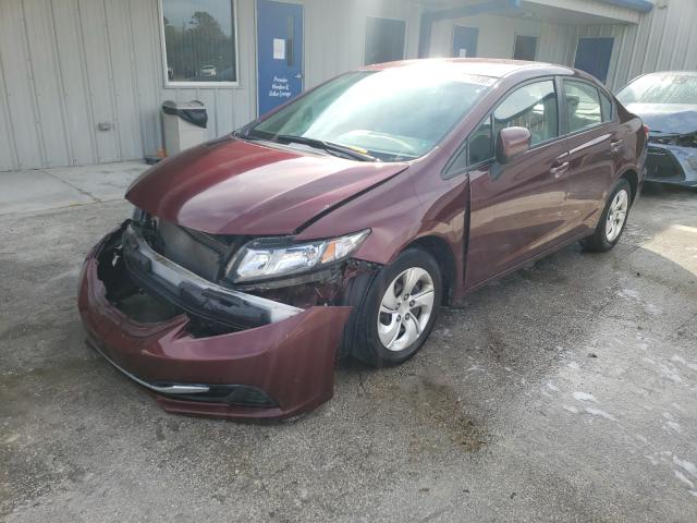 Photo 1 VIN: 2HGFB2F58EH547802 - HONDA CIVIC LX 