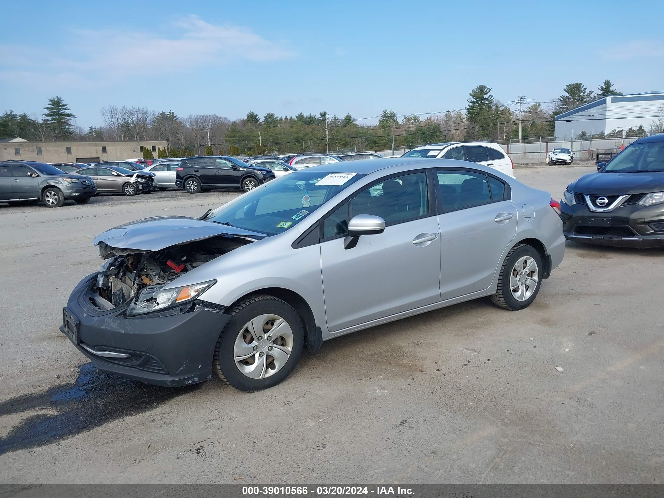 Photo 1 VIN: 2HGFB2F58EH550246 - HONDA CIVIC 