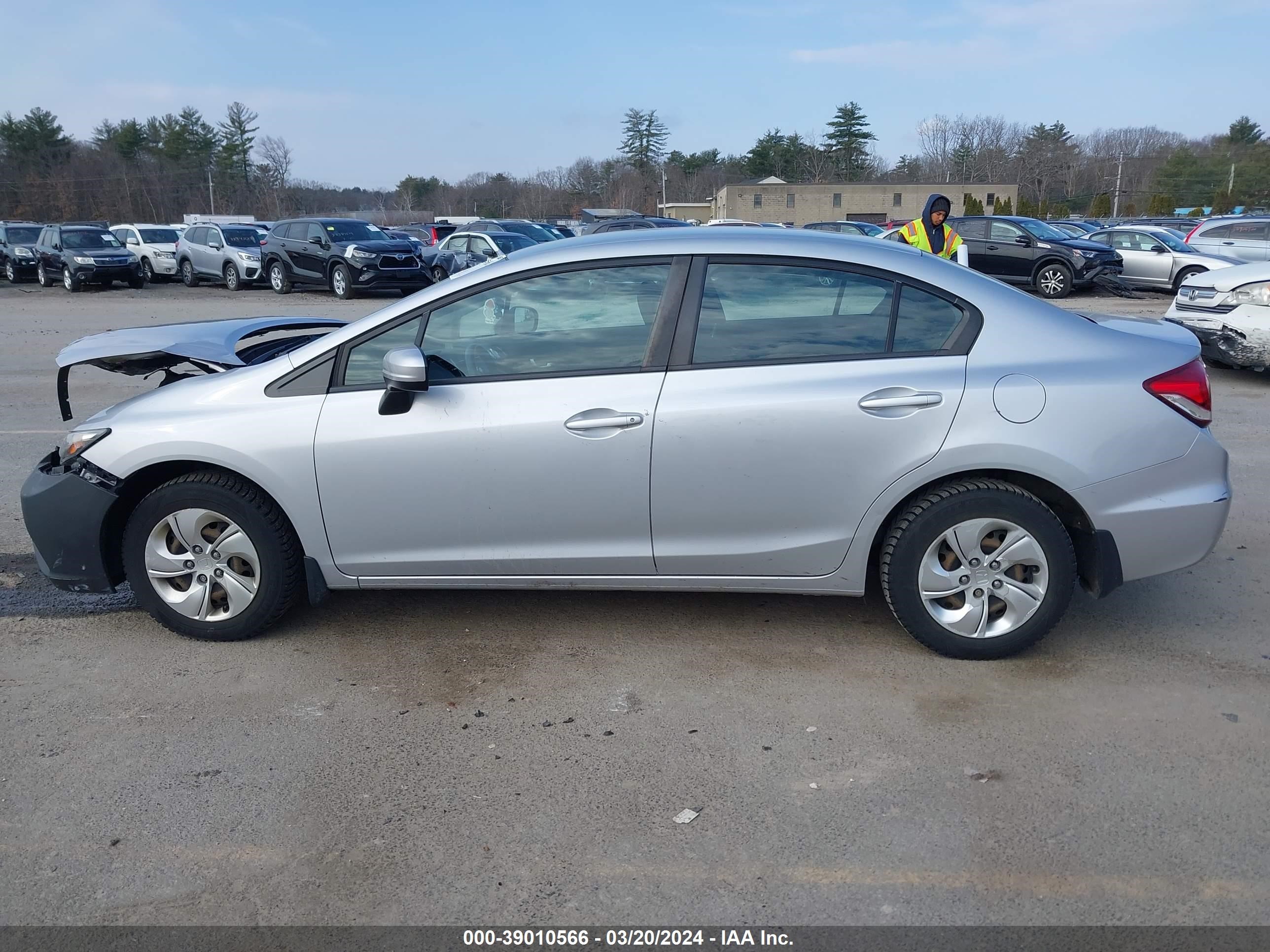 Photo 13 VIN: 2HGFB2F58EH550246 - HONDA CIVIC 