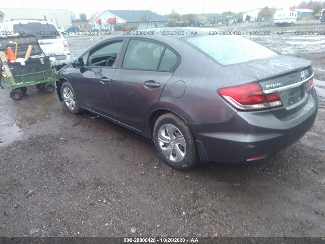 Photo 2 VIN: 2HGFB2F58FH543458 - HONDA CIVIC SEDAN 