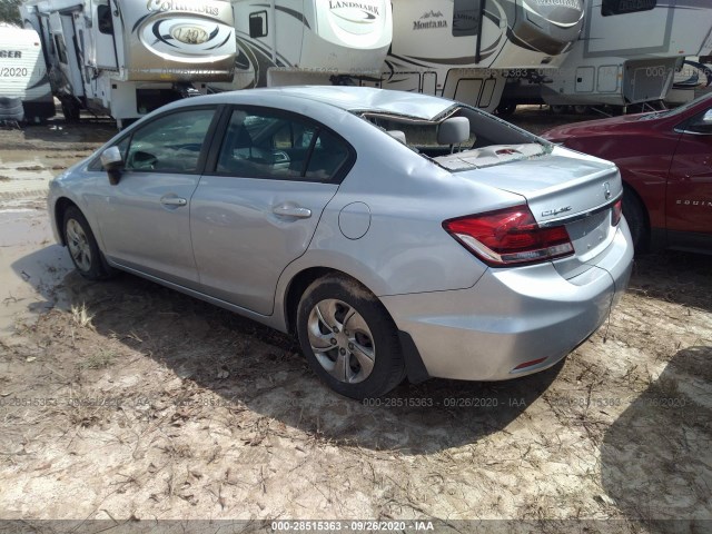 Photo 2 VIN: 2HGFB2F58FH549261 - HONDA CIVIC SEDAN 