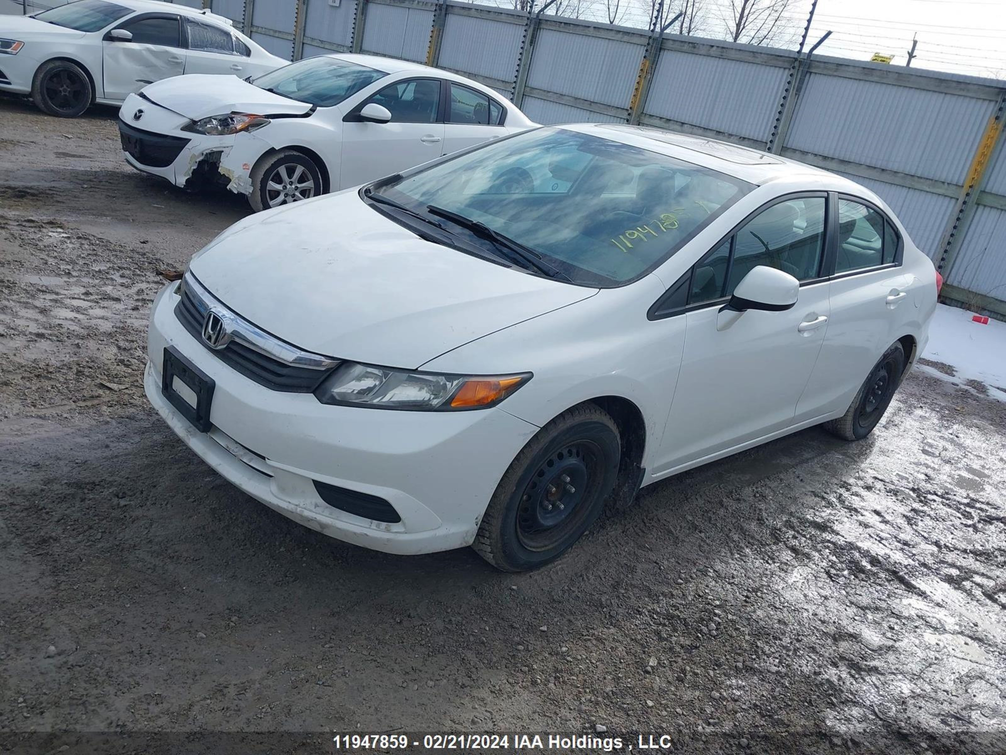 Photo 1 VIN: 2HGFB2F59CH044583 - HONDA CIVIC 