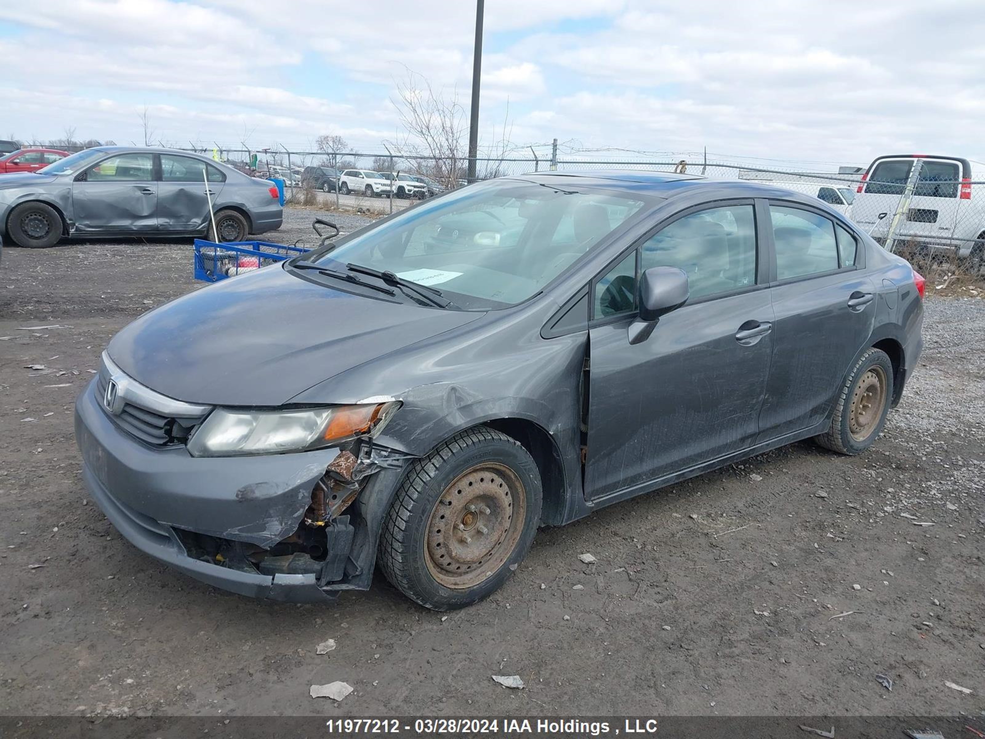 Photo 1 VIN: 2HGFB2F59CH061917 - HONDA CIVIC 