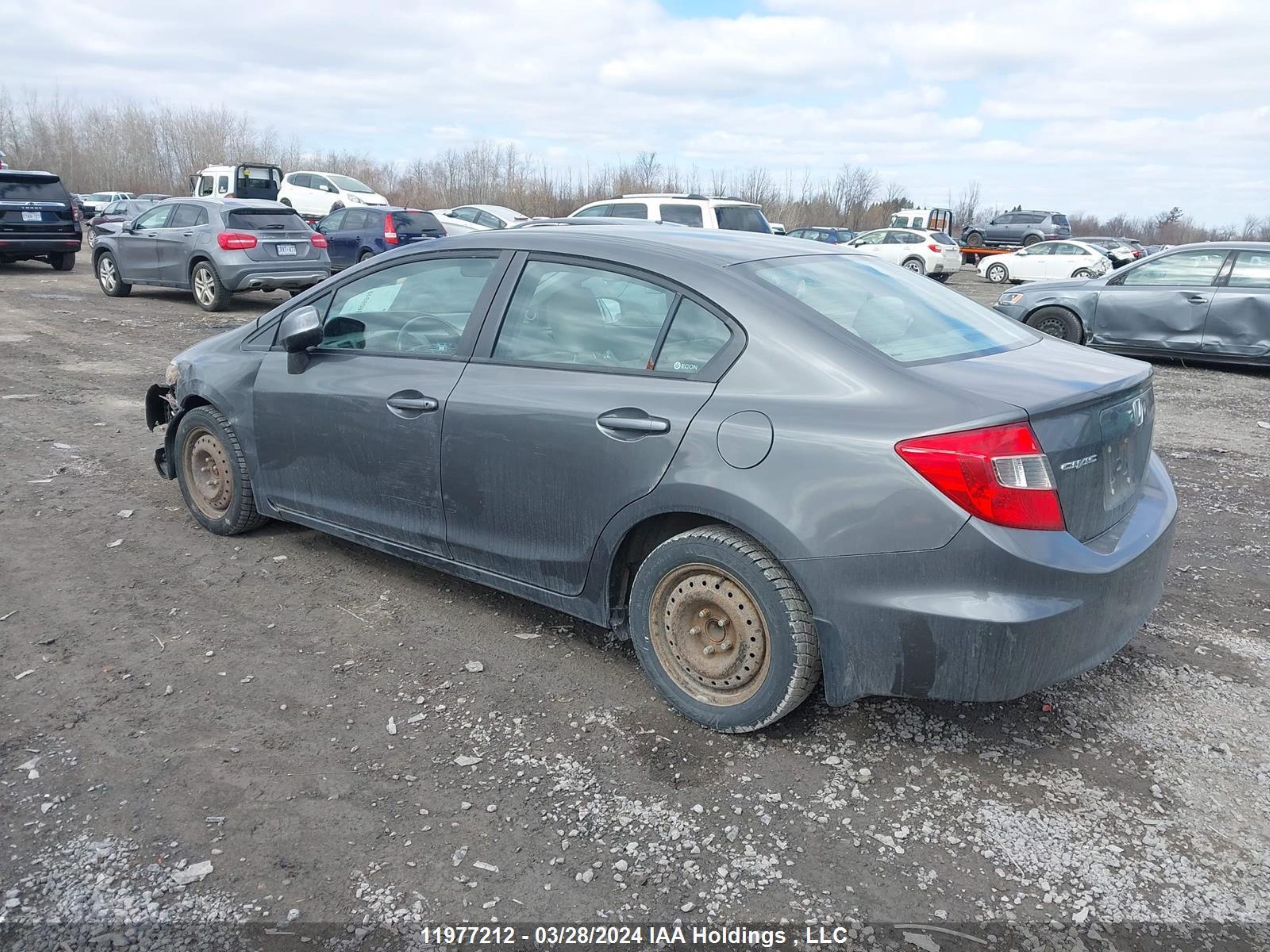 Photo 2 VIN: 2HGFB2F59CH061917 - HONDA CIVIC 