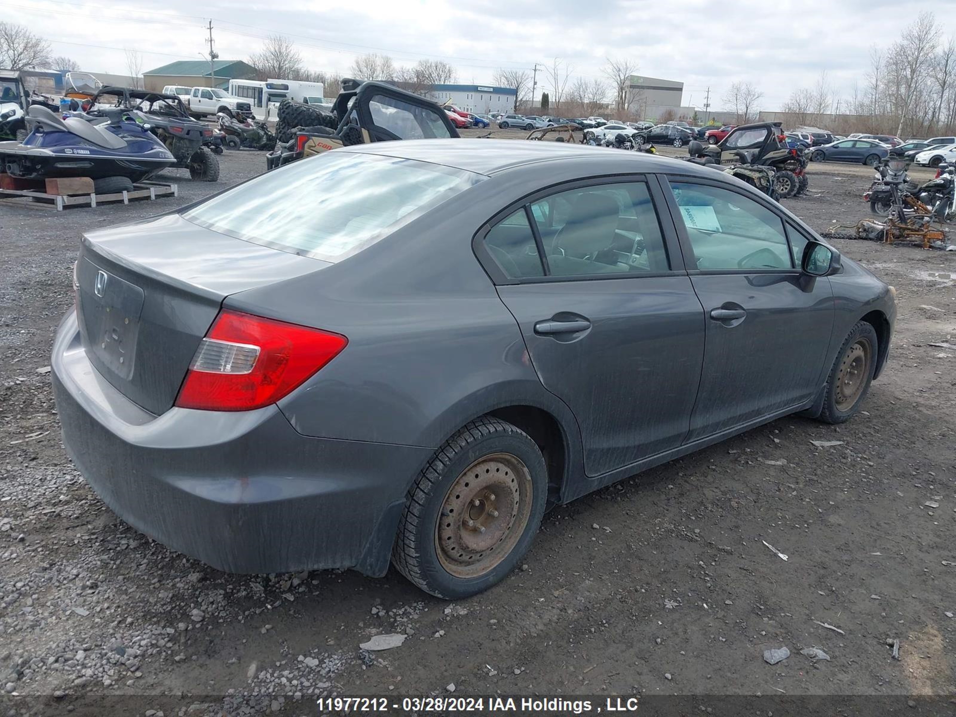 Photo 3 VIN: 2HGFB2F59CH061917 - HONDA CIVIC 