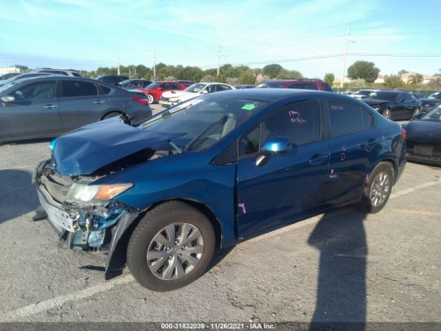 Photo 1 VIN: 2HGFB2F59CH546817 - HONDA CIVIC SDN 